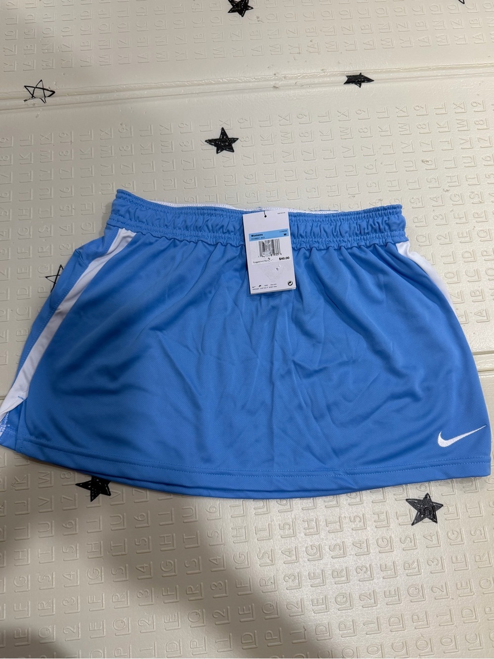 Nike Blue Athletic Skort with White Accent